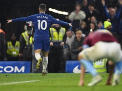 Chelsea vs West Ham: Pertunjukan Spesial Eden Hazard