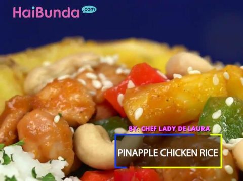 Resep Pineapple Chicken Rice/