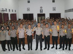 Sosialisasi Netralitas Polri Jelang Pemilu Digelar di Polresta Kediri