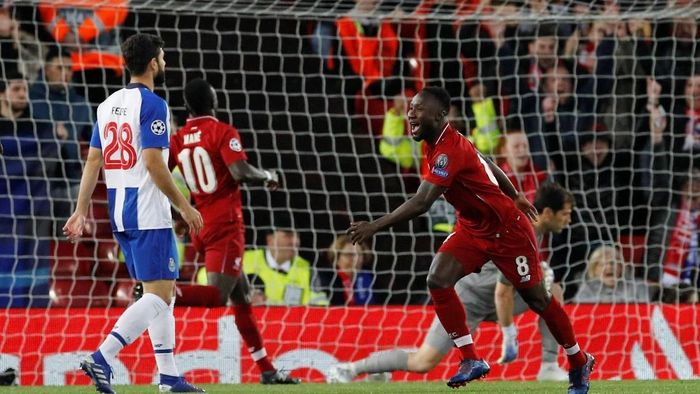 Liverpool kalahkan Porto 2-0 di leg pertama perempatfinal Liga Champions (Phil Noble/Reuters) Liverpool kalahkan Porto 2-0 di leg pertama perempatfinal Liga Champions (Phil Noble/Reuters)