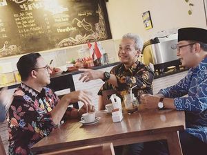 Keseruan Ridwan Kamil Saat Racik Kopi dan Ngopi Bareng Politisi Tanah Air