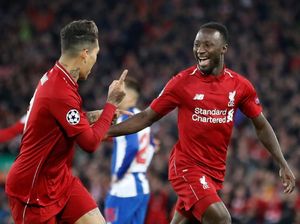 Babak Pertama Usai, Liverpool Ungguli Porto 2-0