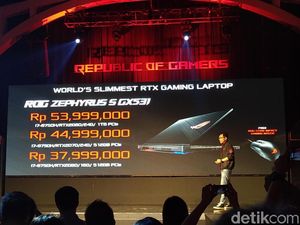 Laptop Gaming RTX Tertipis Asus Harganya Tembus Rp 50 Jutaan Laptop Gaming RTX Tertipis Asus Harganya Tembus Rp 50 Jutaan