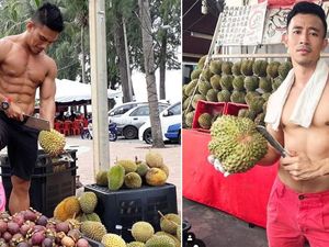 Wouw! Akun Instagram Ini Khusus Pria Seksi dengan Buah Durian
