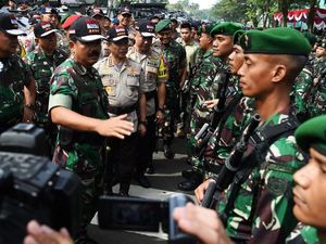 Panglima TNI Cek Kesiapan Pasukan Pengamanan Pemilu 2019