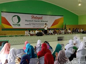 Santri Milenial Luncurkan Gerakkan Santri Ngaji Nyoblos Jokowi