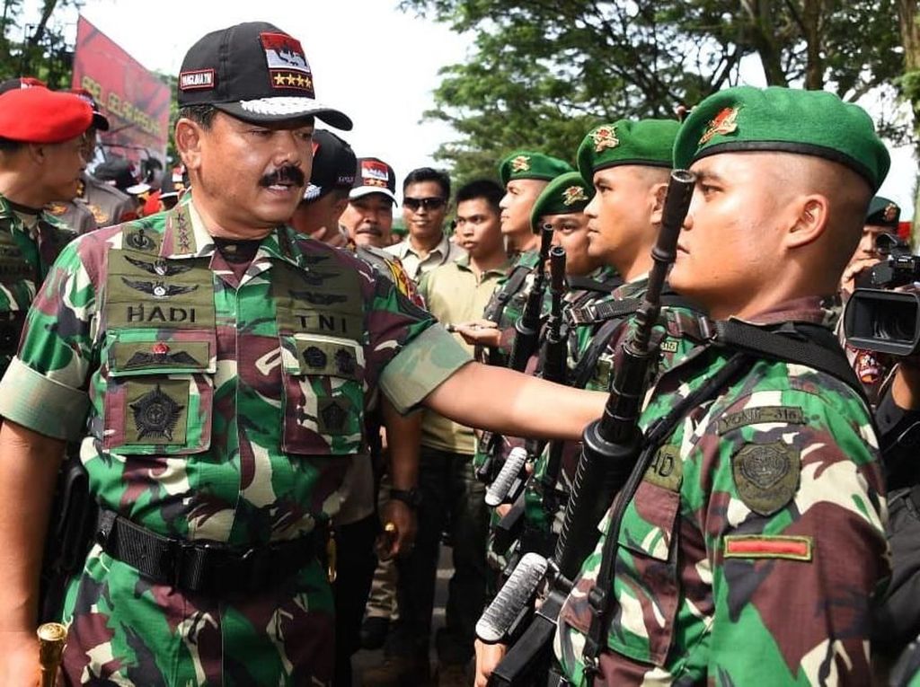 Jaminan Hadi Tjahjanto dalam Bebasnya Soenarko Jaminan Hadi Tjahjanto dalam Bebasnya Soenarko