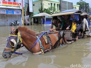 Banjir Juga Lumpuhkan Aktivitas Perdagangan di Dayeuhkolot-Banjaran