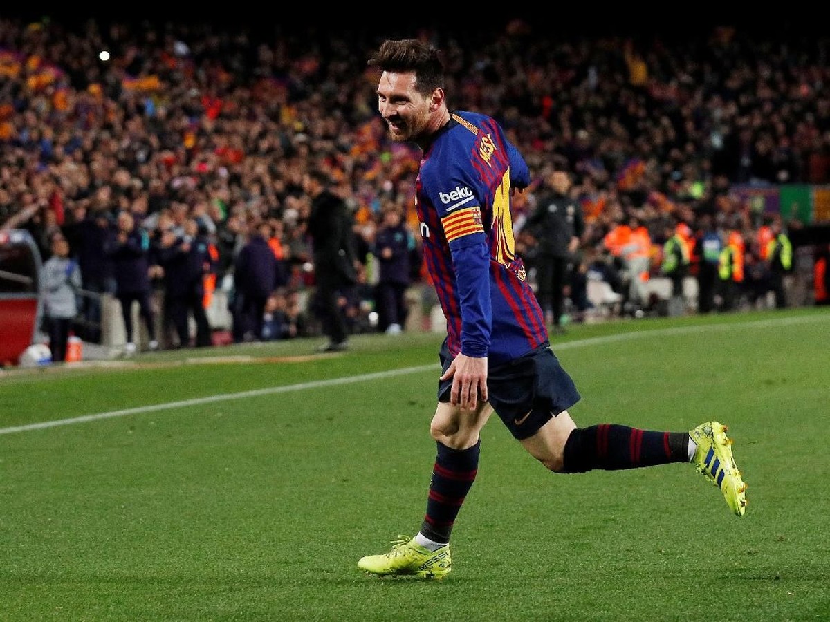 Lionel Messi akan menjadi ancaman terbesar bagi Manchester United saat menjamu Barcelona. (Foto: Albert Gea / Reuters)