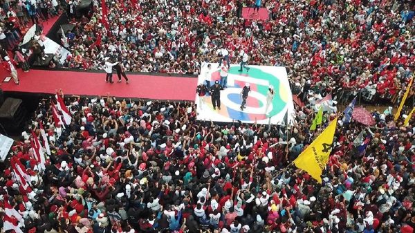 Deklarasi Pendukung Jokowi di Lampung Barat