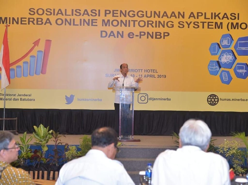 ESDM Minta Perusahaan Tambang Isi ePNBP Minerba & MOMS ESDM Minta Perusahaan Tambang Isi ePNBP Minerba & MOMS