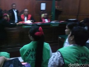 Tiga Perempuan Pengedar Sabu 13,5 Kg Divonis Penjara Seumur Hidup