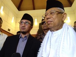 Ditemani Yusuf Mansur, Maruf Minta Pendukung Istikamah di TPS