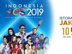 Milenial Tak Sabar Tunggu Sandiaga hingga Zaskia Sungkar di YES 2019