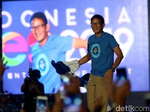 Sandi ke Milenial DKI: Mau Bebas Ujian Nasional Adik-adik? Tusuk 02 Sandi ke Milenial DKI: Mau Bebas Ujian Nasional Adik-adik? Tusuk 02