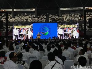 Jokowi Temui 5.000 Kepala-Perangkat Desa se-Indonesia di Tennis Indoor Sore Ini