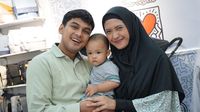 Ridwan Ghani dan keluarga