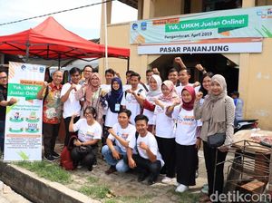 Kominfo Gerebek Pasar Pangandaran, Emak-emak Diajak Go Online