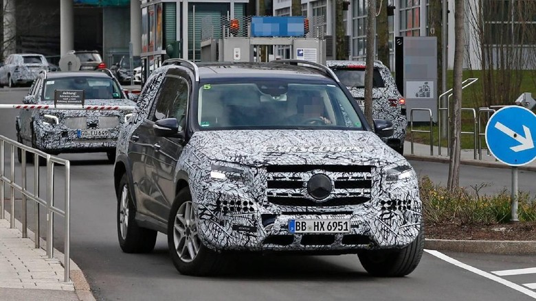 Mercedes-Benz GLS Terbaru Mulai Muncul ke Permukaan