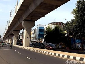 Jalan RS Fatmawati-Pangpol Kian Rapi Pasca Proyek MRT Rampung