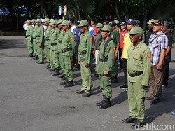 BPB dan Linmas Surabaya Terjunkan 16.264 Personel di Pemilu 2019