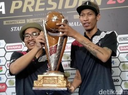 Perubahan wajah baru trofi Piala Presiden 2019 disebut tak melenceng jauh dari konsep lama trofi yang merupakan hasil karya seniman Bali, Ida Bagus Ketut Lasem.