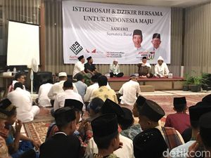 Ulama Muda Zikir Bersama Doakan Jokowi Menang dan Pemilu Damai