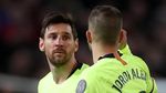 Wajah Messi Berdarah-darah di Laga MU vs Barcelona