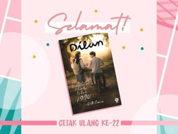 Selamat! Novel Dilan 1990 Pidi Baiq Cetak Ulang ke-22