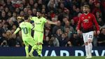 Wajah Messi Berdarah-darah di Laga MU vs Barcelona