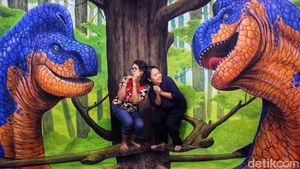 Seru Banget! Berfoto di Lukisan 3D Blok M