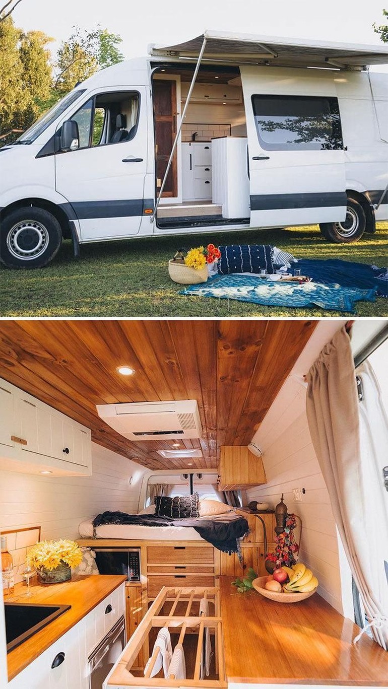 Dengan desain vertikal, akan lebih menghemat ruang sehingga setiap spot kosong bisa maksimal dipergunakan. Foto: Dok. Boredpanda/Vanclan