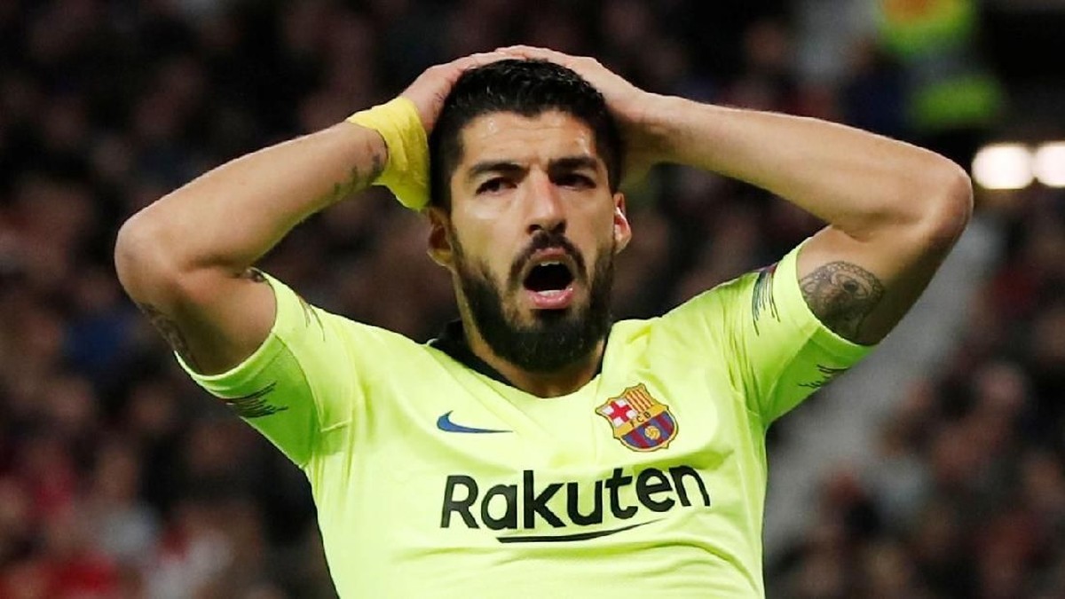Luis Suarez masih puasa gol tandang di  Liga Champions. (Foto: Lee Smith / Action Images via Reuters)