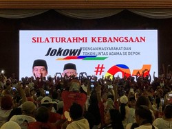 Jokowi Targetkan Raih 55% Suara Pilpres 2019 di Depok