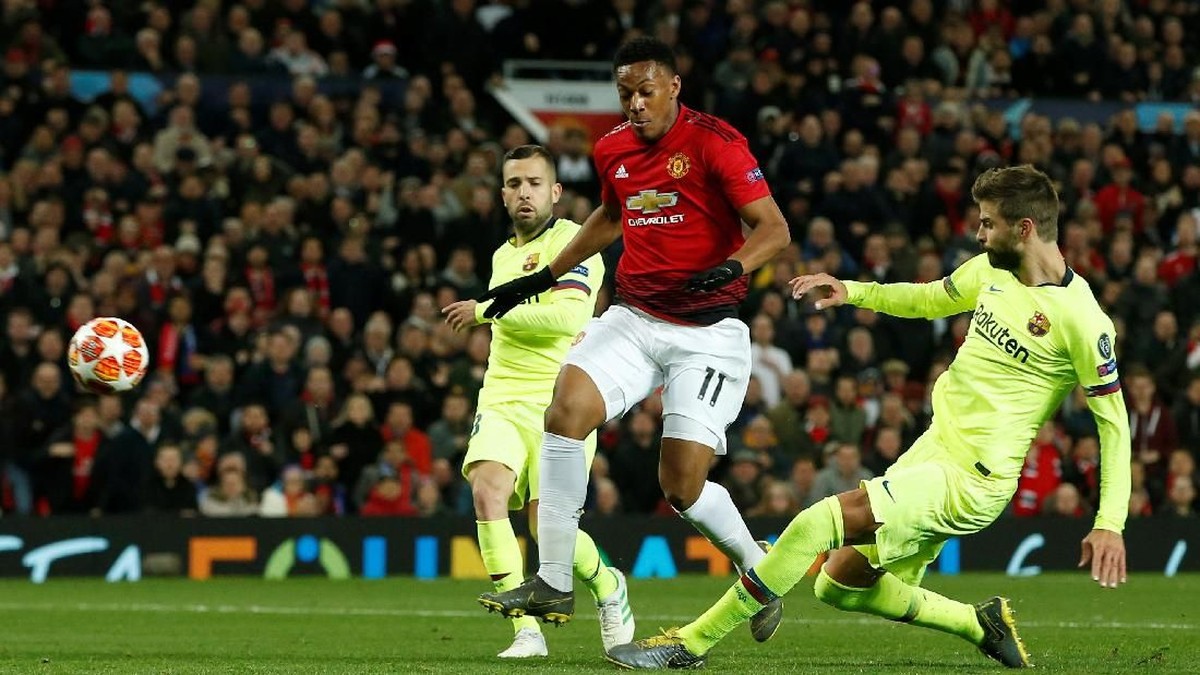 Barcelona akan menghadapi MU di Camp Nou, Rabu (17/4/2019) dini hari WIB, dalam leg kedua perempatfinal Liga Champions. (Foto: Reuters)