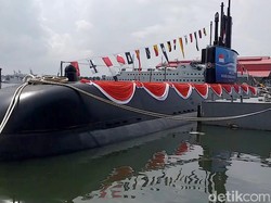 Keren! Kapal Selam Pertama Buatan Indonesia Diluncurkan