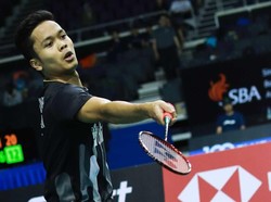 Anthony Jumpa Chen Long di Perempatfinal Singapura Terbuka
