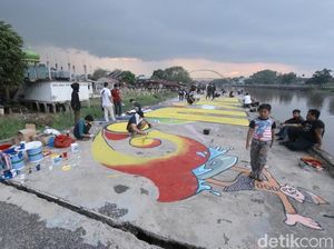 Kota Tua di Pekanbaru, Dulu Seram Kini Berwarna-Warni