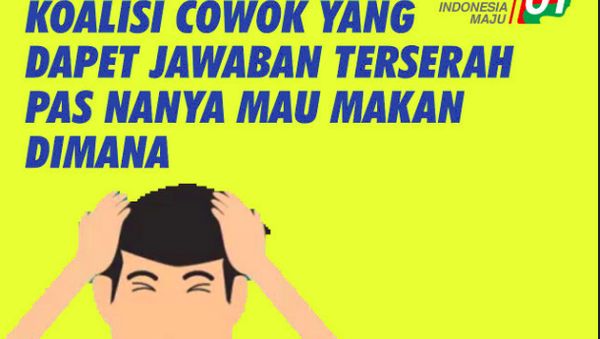 Kumpulan Meme Lucu Ramaikan Kampanye Jokowi & Maruf Amin
