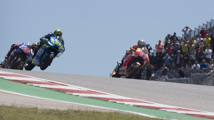 Persaingan MotoGP 2019 disebut bukan lagi antara Dovizioso vs Marquez, tapi juga milik Rins dan Rossi. (Foto: Getty Images)