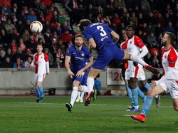 Sarri Puas Lihat Chelsea Menderita Dulu Sebelum Kalahkan Slavia Praha