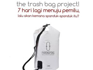 The Trash Bag Project, Inisiatif Cegah Spanduk Kampanye Terbuang Sia-sia