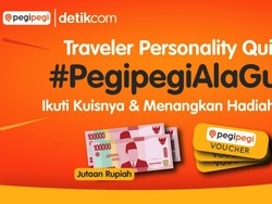 Mau Uang Tunai Jutaan Rupiah hingga voucher traveling? Yuk, Ikuti Personality Quiz Pegipegi