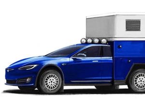 Tesla Ini Berkonsep Asyik untuk Diajak Berkemah