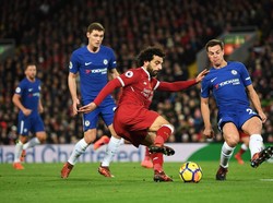 Gol Spektakuler Salah Jaga Asa Juara Liverpool