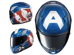Sambut Avengers: Endgame, HJC Bikin Helm ala Captain America