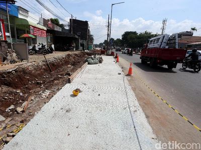 Wujud Pelebaran Jalan Pangeran Antasari Mulai Tampak