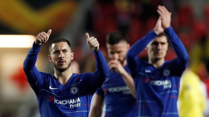Eden Hazard dikaitkan dengan Real Madrid sepanjang musim ini. (Foto: Paul Childs/Action Images via Reuters) Eden Hazard dikaitkan dengan Real Madrid sepanjang musim ini. (Foto: Paul Childs/Action Images via Reuters)