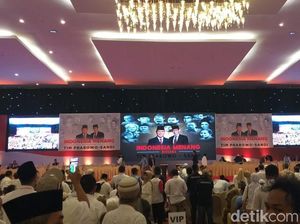 Dahlan Iskan hingga BW Hadiri Pidato Kebangsaan Prabowo di Surabaya
