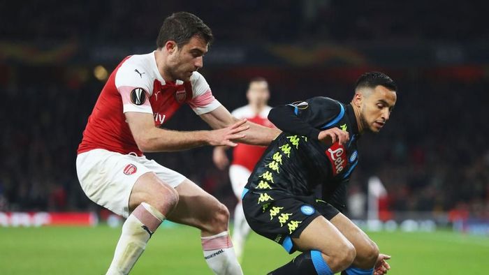 Napoli kalah 0-2 dari Arsenal di Emirates Stadium. (Foto: Catherine Ivill/Getty Images) Napoli kalah 0-2 dari Arsenal di Emirates Stadium. (Foto: Catherine Ivill/Getty Images)